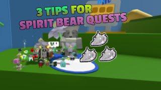 3 Tips on How to Complete Spirit Bear's Quests Fast | Bee Swarm Simulator