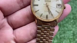 Vintage Solvil et Titus super old manual winding