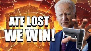 BREAKING! Permanent Nationwide Block of Short Barreled Rifle & Pistol Brace Rule Pushed By Congress!