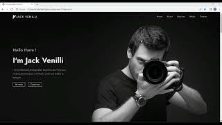 Create Photography Portfolio Using HTML and CSS