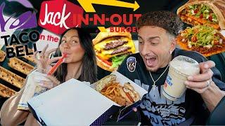 TRYING NEW MENU ITEMS FROM FAST FOOD RESTAURANTS!! *SUMMER EDITION PT 2*