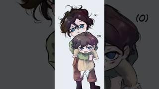Villains glow up  #bl #heroxvillain #glowup #ericlinnaeusnovels #originalcharacter #booktube