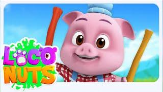 Three Little Pigs Song In Hindi, तीन छोटे सूअर, Vegetable Rhyme + More Learning Videos For Kids