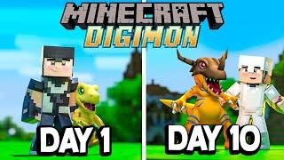 I Spent 100 Days in Digimon HardMode and Here's The First 10 Days