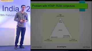 PGConf India 2020 - PostgreSQL: Pushing the limits on a single machine - Ashu Pachauri - Clarisights