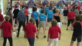 BEAUTIFUL Line Dance @ 2012 Moncton New Brunswick CANADA Workshop