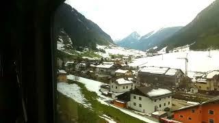 From the train corridor in the Brenner Pass