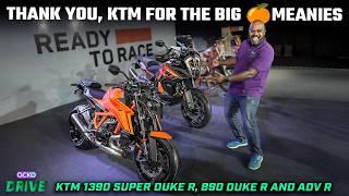 KTM’s Beast And Super Scalpel Are Here | 1390 Super Duke R, 890 Duke R, Adventure R & More Launched