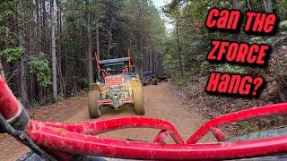 CFMOTO Tries to Keep Up Canam X3 & Honda Talon at N.W. Alabama Mountain Ride