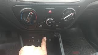 Кнопка включения ПТФ Hyundai Solaris