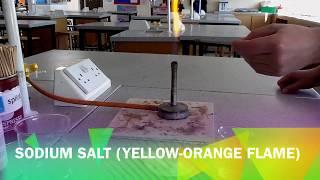Flame Tests - Identifying Metal Ions