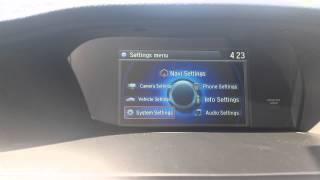 Turning off the voice prompt in your 2015 Accord