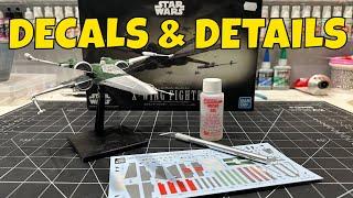 Bandai 1/72 New Republic X-Wing - Decals & Detail Paint (Livestream Replay 03/16/25)