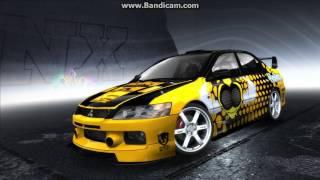 Need for Speed: ProStreet Настройка для драга Mitsubishi Evo IX MR-Edition 6 передач