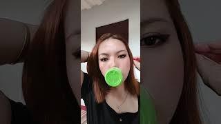 Testing the Kylie Jenner lip challenge - not the kind of  I expected #trying #challenge #lips