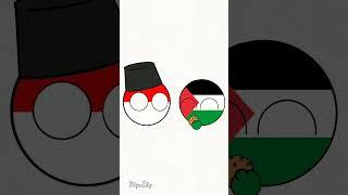 Palestine giving cookie ️ | #countryballs #fyp #freepalestine #animation #shorts