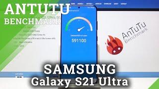 AnTuTu Benchmark in SAMSUNG Galaxy S21 Ultra – Performance Checkup