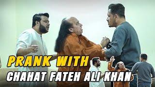 | PRANK WITH CHAHAT FATEH ALI KHAN | By Nadir Ali  & Jaffar Mastana | P4 Pakao | 2025