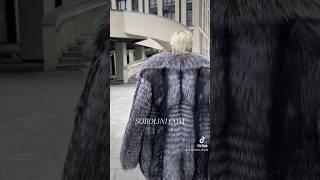 #furs #fashion #newcollection #backstage #furcoat #silverfox #instocks #sale #sobolini #furcoat