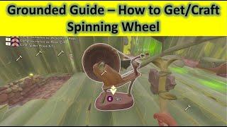 Grounded - How to get, Craft Spinning Wheel (New Item)