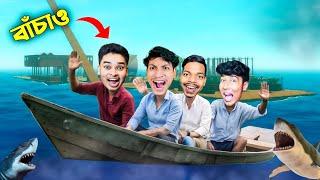 Shark Attacked Sokher Gamer | Raft Survival | Part 5