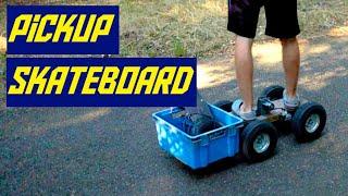 The world's first "pickup" electric skateboard