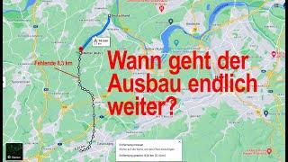 8,3 km fehlende Elbschetalbahn-Verbindung, aktueller Stand der Bauarbeiten...