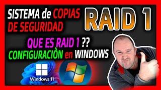 3. Que es RAID 1 - Como Poner un sistema de seguridad RAID 1 en Tu Windows - 2024