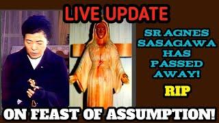 Live with Fr Elias Mary! ALARMING Details on the Passing of Akita Visionary, Sister Agnes Sasagawa!