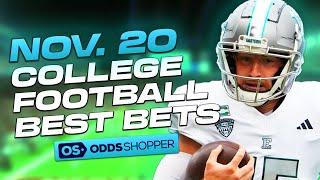 College Football Picks Week 13 Wednesday (11/20) | CFB Bets & Predictions