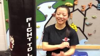 Felicia Loves Muay Thai at Arashi Do