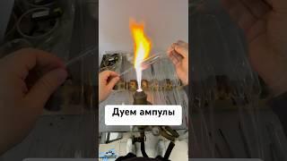 Создаем ампулы из стекла #наука #образование #минобрнаукироссии
