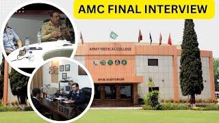 Army Medical College interview complete details | amc final interview tips and guidance | #amc