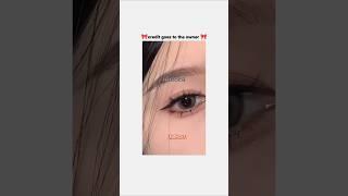 Korean eye tutorial  #fyp #shorts #viral #viralshorts  #bts #aesthetic #beauty #makeup