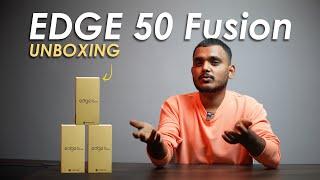 Moto Edge 50 Fusion Unboxing and Initial Impressions || తెలుగులో ||Himalaya Chauhan