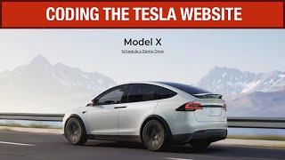 ASMR Programming: TESLA Website Project (No Talking)