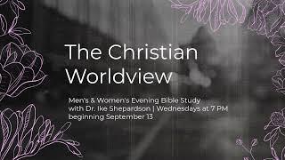 Week 2, Sept. 20: The Christian Story and Humanity: Ike Shepardson