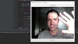 Capturing Images from Webcam | Python | OpenCV | PyQT |