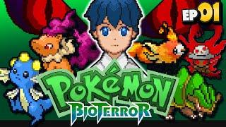 Pokemon Bioterror Part 1 NEW BODY, NEW STARTERS! Fan Game Gameplay Walkthrough