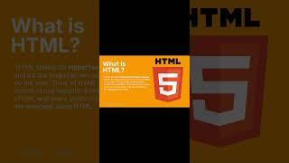 What is HTML?