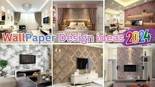 Latest Wallpaper Design ideas 2024 | Living Room And bedroom Wallpaper Interior | AHR Home Decor