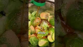 Crispy Air Fryer Brussels Sprouts #easyrecipe #airfryer #brusselssprouts