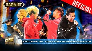 Karik, Seachains, Dlow tạo nên tuyệt tác rợn người Khắc Cốt Ghi Tâm | Rap Việt - Mùa 2 [Live Stage]