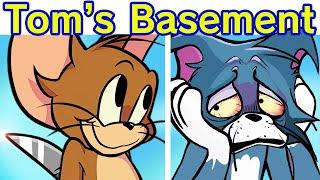 Friday Night Funkin' VS Jerry FULL WEEK | Tom's Basement Show (FNF Mod) (Creepypasta) (Tom & Jerry)