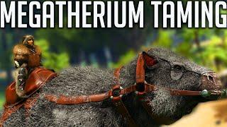 HIGH LEVEL MEGATHERIUM TAMING! - ARK Story Series - [The Island Ep.9]