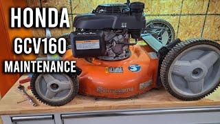 Honda GCV 160 MAINTENANCE - Husqvarna MOWER