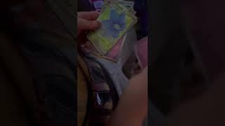 My son opening up obsidian flames elite trainer box