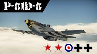 War Thunder // Fighter School: North American P-51D-5 Mustang - “Good Hunting!”