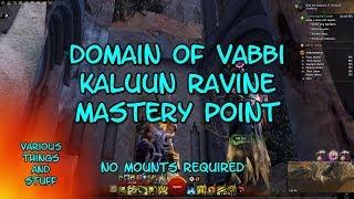 Guild Wars 2 Domain of Vabbi Kaluun Ravine Mastery Point