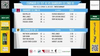 Cumnor CC 1st XI v Banbury CC 2nd XI
